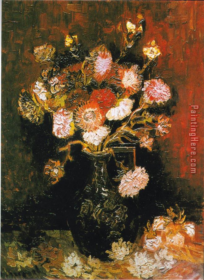 Vincent van Gogh Vase with Asters And Phlox